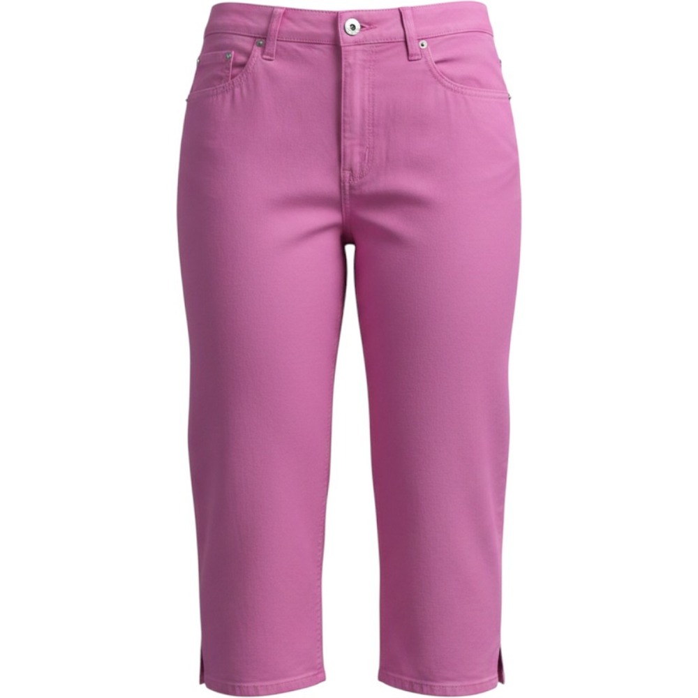 Lauren Jeans Co. Ralph Lauren Pink Capri Jeans Womens Sz 10 Petite Cotton Casual